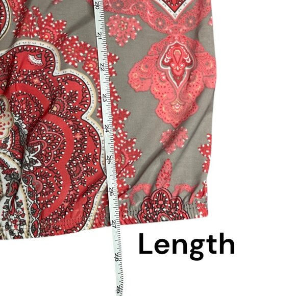 INC International Concepts Medium Embellished Sparkly Beaded Tank Paisley Y2K - Picture 6 of 8